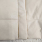 theory NURVE LERATONA 01-5302015 サイズS ウール ダウンベスト アイボリー レディース セオリー【中古】5-1031T♪