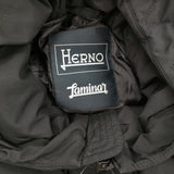 Herno Laminar GORE WINDSTOPPER サイズ50 PI083UL-11106-9300 ダウンジャケット ブラック メンズ ヘルノ【中古】5-1018A♪