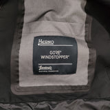 Herno Laminar GORE WINDSTOPPER サイズ50 PI083UL-11106-9300 ダウンジャケット ブラック メンズ ヘルノ【中古】5-1018A♪