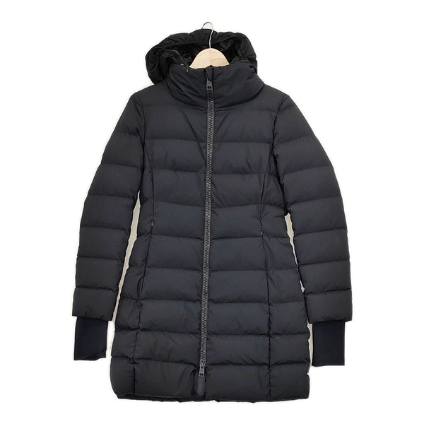 Herno Laminar GORE WINDSTOPPER サイズ44 ラミナー ダウンジャケット ダウンコート ブラック レディース ヘルノ【中古】5-1007A◆