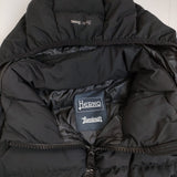 Herno Laminar GORE WINDSTOPPER サイズ44 ラミナー ダウンジャケット ダウンコート ブラック レディース ヘルノ【中古】5-1007A◆