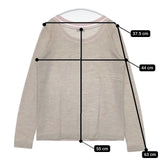 AKRIS セーター ニット ベージュ レディース アクリス【中古】5-1120T∞