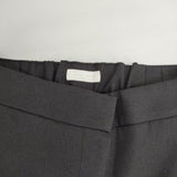 BALLSEY パウダリーストレッチツイル セミワイドパンツ 定価17600円 スラックス パンツ 24SS グレー レディース ボールジー【中古】5-1215G∞