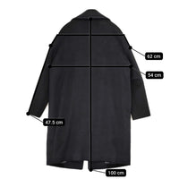 Herno ライナー付き コート 2WAY サイズ40 ウール コート ブラック レディース ヘルノ【中古】5-1007A◆