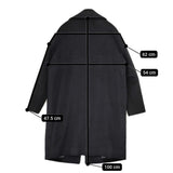 Herno ライナー付き コート 2WAY サイズ40 ウール コート ブラック レディース ヘルノ【中古】5-1007A◆