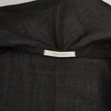 PLAIN PEOPLE A1523FJ ショールカラージレ ベスト ブラック レディース プレインピープル【中古】5-1215M∞