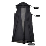 PLAIN PEOPLE A1523FJ ショールカラージレ ベスト ブラック レディース プレインピープル【中古】5-1215M∞