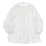 Mackintosh コットンナイロンストレッチパフスリーブ ブラウス シャツ ホワイト レディース マッキントッシュ【中古】6-0330M∞