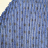 ISSEY MIYAKE プリーツストール ショール ポリエステル ストール ブルー レディース イッセイミヤケ【中古】5-1112G◎