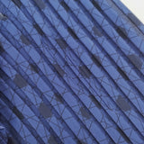 ISSEY MIYAKE プリーツストール ショール ポリエステル ストール ブルー レディース イッセイミヤケ【中古】5-1112G◎