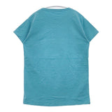 45R/45rpm 無地 コットン 半袖Ｔシャツ カットソー ターコイズブルー レディース フォーティーファイブアールピーエム【中古】6-0502S∞