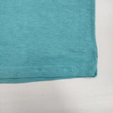 45R/45rpm 無地 コットン 半袖Ｔシャツ カットソー ターコイズブルー レディース フォーティーファイブアールピーエム【中古】6-0502S∞