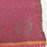 45R/45rpm ウール フリンジ ストール マフラー ピンク ブラウン レディース フォーティーファイブアールピーエム【中古】5-1112T◎