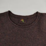 45R/45rpm カシミヤ100％ 半袖 セーター ニット ブラウン レディース フォーティーファイブアールピーエム【中古】5-1129T∞