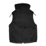 THE NORTH FACE PURPLE LABEL パッチワークフリースベスト リバーシブル ポーラテック NA2251N ベスト ブラック ブラウン レディース ザノースフェイスパープルレーベル【中古】5-1108T♪