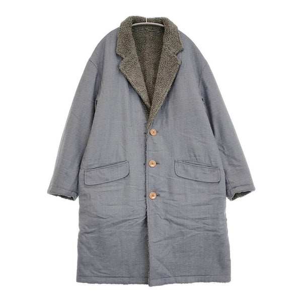 BEAMS リバーシブルボアコート 11-19-0904-803 サイズM コート グレー レディース ビームス【中古】5-1108A♪