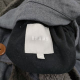 BEAMS リバーシブルボアコート 11-19-0904-803 サイズM コート グレー レディース ビームス【中古】5-1108A♪