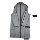 BEAMS リバーシブルボアコート 11-19-0904-803 サイズM コート グレー レディース ビームス【中古】5-1108A♪