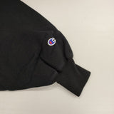 Champion REVERSE WEAVE WARM UP リバースウィーブ cwsq032 裏起毛 スウェット ブラック レディース チャンピオン【中古】6-0121M∞