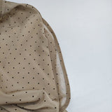 BEAUTY&YOUTH UNITED ARROWS ドットプリントバンドカラースキッパー ブラウス シャツ ベージュ レディース ビューティアンドユース【中古】6-0405M∞