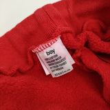 BEAMS ボーイズサイズ boy 裏毛 スウェット パンツ レッド レディース ビームス【中古】5-1108T♪