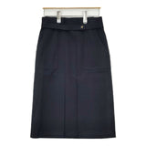 nombre impair 01-1-05-001-6-1 日本製 スカート ネイビー レディース ノンブルアンペール【中古】5-1129T∞