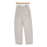 Steven Alan JACQUARD TROUSERS 8214-299-0554 ジャカード柄 パンツ ベージュ レディース スティーブンアラン【中古】6-0405M∞