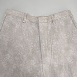 Steven Alan JACQUARD TROUSERS 8214-299-0554 ジャカード柄 パンツ ベージュ レディース スティーブンアラン【中古】6-0405M∞