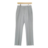 UNITED ARROWS UBCB P/W/PU ストレートパンツ センタープレススラックス パンツ ライトブルー レディース ユナイテッドアローズ【中古】5-1129T∞