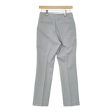 UNITED ARROWS UBCB P/W/PU ストレートパンツ センタープレススラックス パンツ ライトブルー レディース ユナイテッドアローズ【中古】5-1129T∞