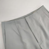 UNITED ARROWS UBCB P/W/PU ストレートパンツ センタープレススラックス パンツ ライトブルー レディース ユナイテッドアローズ【中古】5-1129T∞