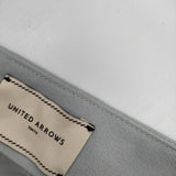 UNITED ARROWS UBCB P/W/PU ストレートパンツ センタープレススラックス パンツ ライトブルー レディース ユナイテッドアローズ【中古】5-1129T∞
