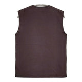 AURALEE Organic Cotton High Gauze Jersey Sleeveless 定価13200円 A23ST03RT カットソー ブラウン レディース オーラリー【中古】6-0324S♪