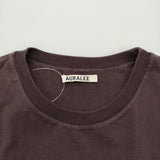 AURALEE Organic Cotton High Gauze Jersey Sleeveless 定価13200円 A23ST03RT カットソー ブラウン レディース オーラリー【中古】6-0324S♪