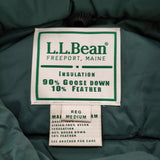 L.L.Bean 日本限定 HOLDEN DOWN VEST 定価30800円 サイズM ダウンベスト グリーン レディース エルエルビーン【中古】5-1018T♪