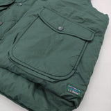 L.L.Bean 日本限定 HOLDEN DOWN VEST 定価30800円 サイズM ダウンベスト グリーン レディース エルエルビーン【中古】5-1018T♪