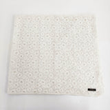 R&D.M.Co- 未使用品 LACE FLOWER SCARF 定価30800円 6980 ウールカシミヤ スカーフ ホワイト レディース オールドマンズテーラー【中古】5-1001T♪