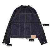 si-si-si comfort BASIC DENIM JACKET スタンドカラーデニムジャケット 42 25SS ネイビー レディース スースースーコンフォート【中古】5-1001M♪