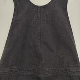 MHL. FADED COTTON TWILL 595-2240500 サロペットパンツ オーバーオール 22AW ネイビー レディース エムエイチエル【中古】6-0222M∞