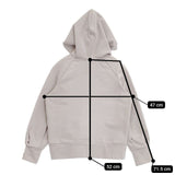 mina perhonen ys8419 mousse 定価27500円 36 刺繍 ジップ パーカー ライトピンク レディース ミナペルホネン【中古】6-0107M∞