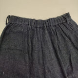 45R/45rpm インディゴリネンシルクツイードPANTS 定価47300円 パンツ ネイビー レディース フォーティーファイブアールピーエム【中古】6-0121M∞