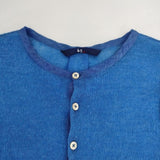 45R/45rpm フェザーカシミヤチュニック 定価50600円 セーター ニット ブルー レディース フォーティーファイブアールピーエム【中古】5-1129T∞