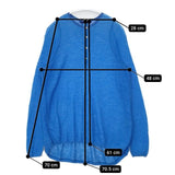 45R/45rpm フェザーカシミヤチュニック 定価50600円 セーター ニット ブルー レディース フォーティーファイブアールピーエム【中古】5-1129T∞