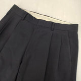 THE SHINZONE CHRYSLER PANTS クライスラーパンツ 定価23100円 21AMSPA01 パンツ ネイビー レディース シンゾーン【中古】6-0117G∞
