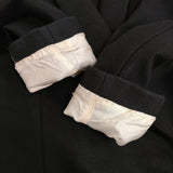 STUDIO NICHOLSON Cosimo A ラップジャケット サイズ0 ウールアンゴラ テーラードジャケット ブラック レディース スタジオ ニコルソン【中古】5-1031T♪