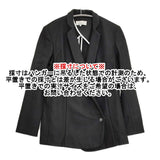 STUDIO NICHOLSON Cosimo A ラップジャケット サイズ0 ウールアンゴラ テーラードジャケット ブラック レディース スタジオ ニコルソン【中古】5-1031T♪