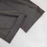 MARGARET HOWELL 578-242812 ウール シンチバックバギースラックス パンツ グレー レディース マーガレットハウエル【中古】5-1129T∞