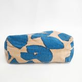 mina perhonen slow dance パニーニバッグ 定価14300円 トートバッグ ブルー ベージュ レディース ミナペルホネン【中古】6-0122T◎