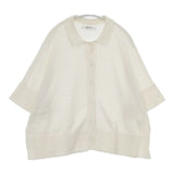 apartment department アパートメントデパートメント 七分袖 カーディガン ホワイト レディース【中古】6-0121M∞