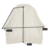 apartment department アパートメントデパートメント 七分袖 カーディガン ホワイト レディース【中古】6-0121M∞